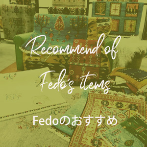 Recommend of Fedo's items